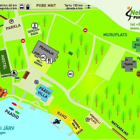 Kompleks wypoczynkowy Nelijaerve Centre Aegviidu